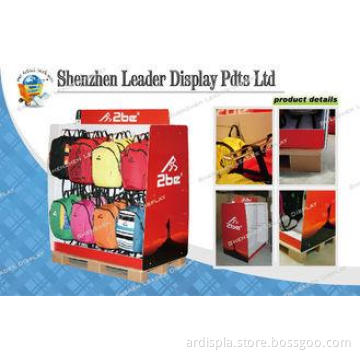 Art Paper Retail Pallet Display Point Sale , Retail Display